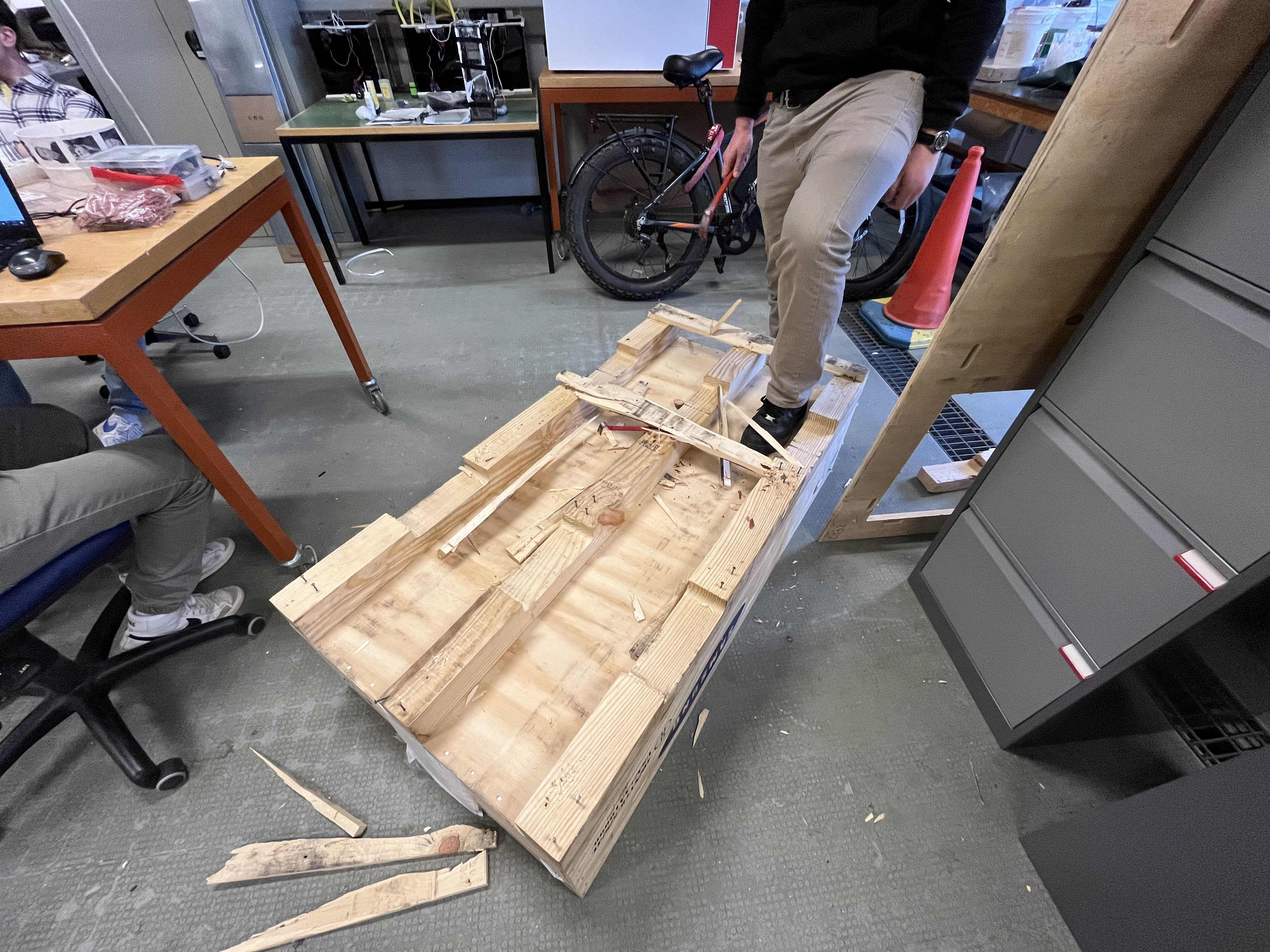 Vatnsmylla í vinnslu